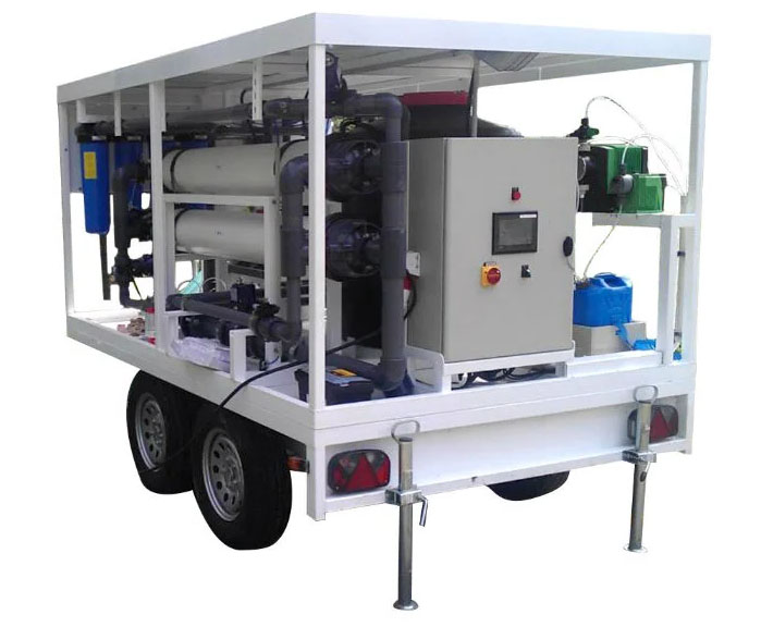 Portable, mobile ro water treatment plant RO Filter Dubai